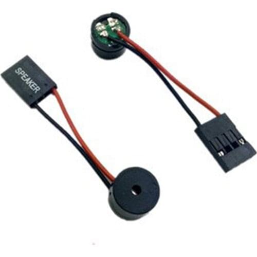 10Pcs Mini Plug Speaker For PC Interanal BIOS Computer Motherboard Mini Onboard Case Buzzer Board Beep Alarm NEW