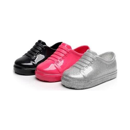 2020 childrens sports shoes PVC casual sports shoes 3 colors children 13-18 cm