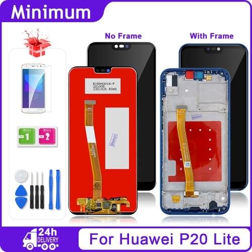 For Huawei P20 Lite ANE-LX1 ANE-LX3 5.84" LCD Display Touch Screen Digitizer Assembly Replacement For P20Lite Nova 3E