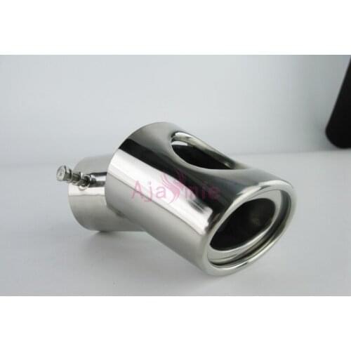 For Peugeot 206 CITROEN C2 #304 Stainless Steel Exhaust Muffler Tip Pipe End Car Styling Accessories