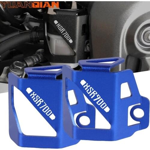 For Yamaha XSR700 XSR900 XSR 700 900 2021 2020 2019 2018 2017 Motorcycle Rear Brake Fluid Reservoir Cap Cover Guard Protector