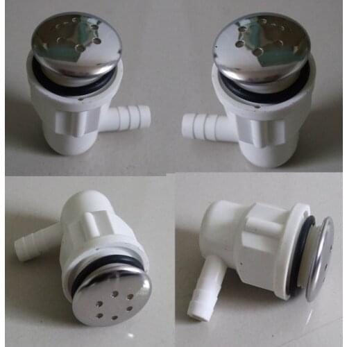 Cheap bath air jets Bathtub spa bath Chromed Air bubble jet with Chrome plating, air blower 6 hole air nozzle