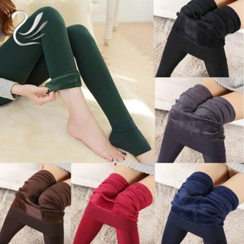 New Fashion Three Kinds New Womens New Winter Thick Warm Fleece Lined Thermal Stretchy Leggings Pants