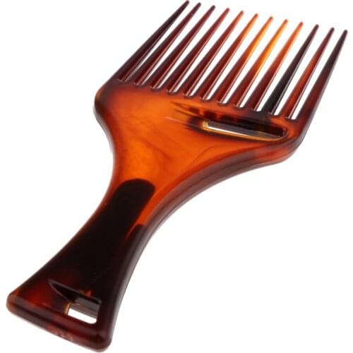 Plastic Afro Lifting Volumizing Comb African American Hair Pick Hairdressing Styling Tools for Women Men