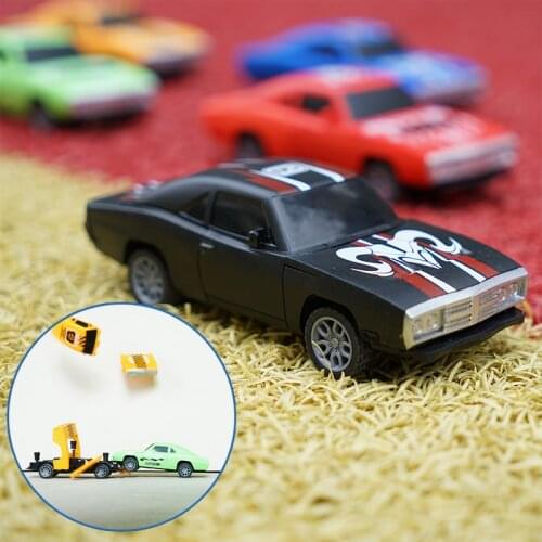 DIY Assembly Educational Toys For Boys Crash Burst Diecast Pull Back Car Fast And Furious Toys For Children Montessori Hobbies
