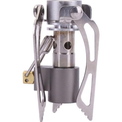 Stainless Steel Foldable Outdoor Gas Stove Camping Gas Burner Portable Stove Survival Furnace Pocket Picnic Gas Cooker HOT