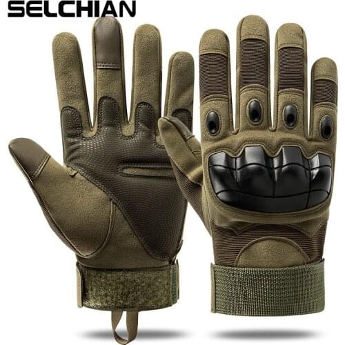 Full Finger Tactical Gloves Military Paintball Shooting Airsoft Touch Screen Protective Gear Outdoor cycling gloves Men Women
