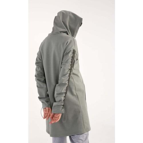 Embroidered Sweatshirt Tunic