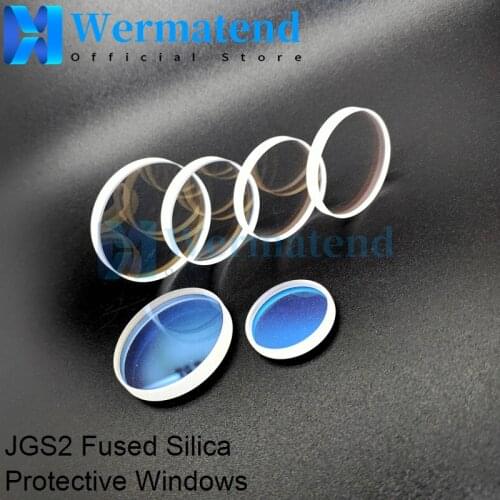 Wermatend Laser Protective Windows Quartz Fused Silica Fiber Laser 1064nm Precitec Raytools WSX 30*5 27.9*4.1/28*4 37*7 22.34*4
