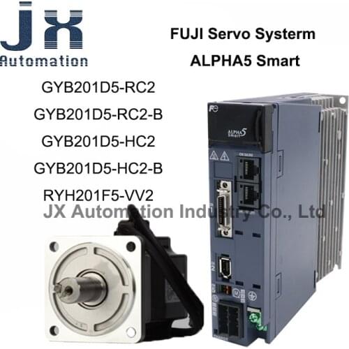 100% Original 200W Fuji ALPHA5 Smart Servo Motor Drive GYB201D5-RC2 GYB201D5-RC2-B GYB201D5-HC2 GYB201D5-HC2-B RYH201F5-VV2