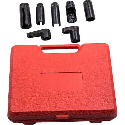 7 PCS Oxygen Sensor FOR Lambda sensor Socket Set Tool Sizes 1/2" Drive Removal Set radom box color