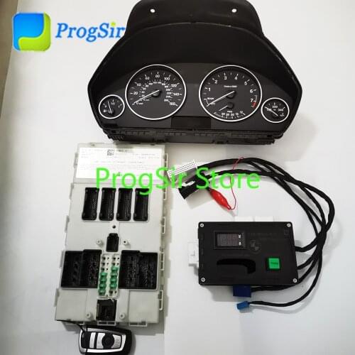 9383687 9387262 FEM BDC Test Platform Full Set with Dash Board for BMW & 434MHz Remote Control for BMW To Make Job On Bench