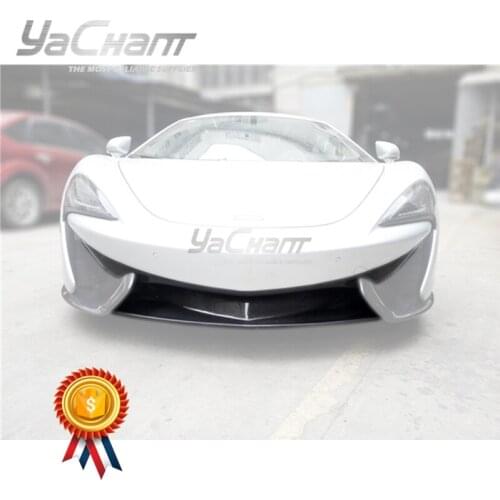 Car-Styling Auto Accessories Carbon Fiber Front Lip Fit For 2016-2017 McLaren 570S OE Style Front Bumper Center Lip