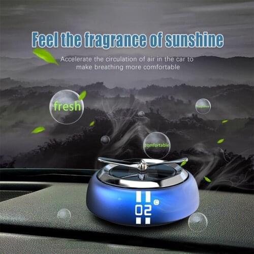 Air Combat Two Car Perfume Holder Solar Rotating Aromatherapy Car Interior Decoration Solid Balm Air Freshener