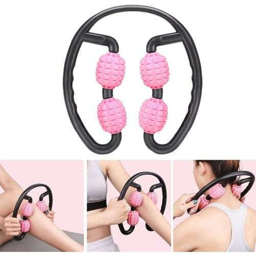 Circular leg roller massager skinny leg device, leg, arm, neck, shoulder, head massage, alleviate body pain, leg massage tool