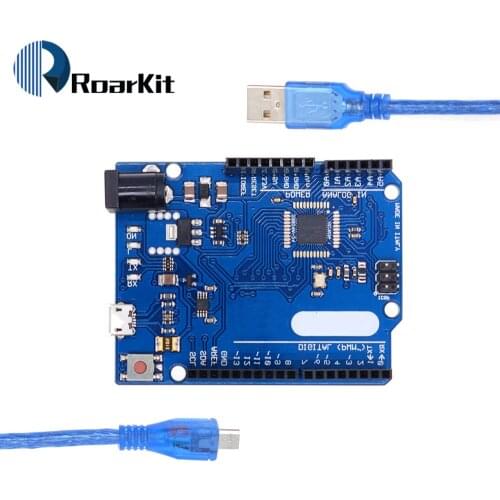 Leonardo R3 Microcontroller Atmega32u4 Development Board With USB Cable Compatible For Arduino DIY Starter Kit