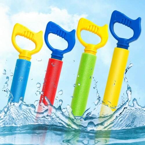 4Pcs Colorful Foam Water Blaster Set Funny Water Pool Toy For Kids Children Summer Swimming Outdoor Beach Garden Pool Playing