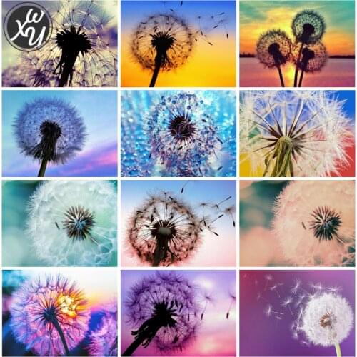 Diamond Painting Kits for Adults Dandelion Full Drill Mosaic Art Rhinestones Embroidery Round Square Cross Stitch for Home Decor