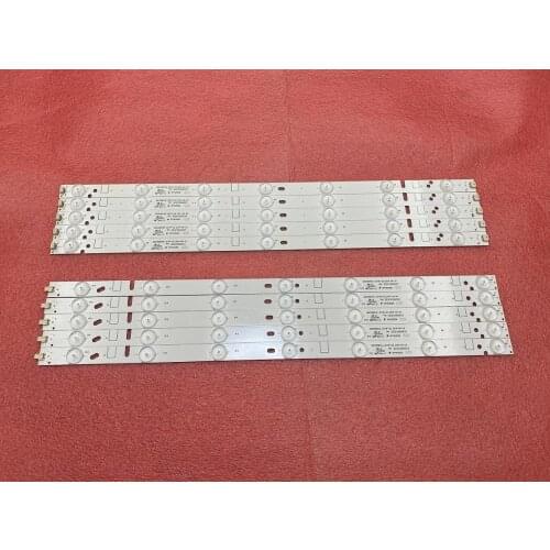 New 5set=50 PCS LED backlight strip for LT-50E350 LT-50E560 ZDCX50D14R-ZC14F-02 ZDCX50D14L-ZC14F-02 303CX500033