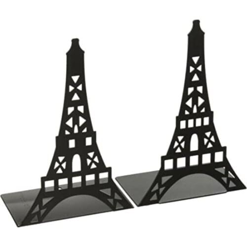 You Bella LLC Eiffel Tower, Tour Eiffel Models Book Ends for Bookshelfs, Office, Bookends for Shelves, Heavy Duty