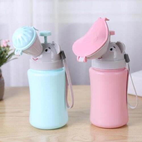 Portable Hygiene Toilet Urinal Boys Girls Pot Car Travel Anti-leakage Potty Kids baby boys girls cute convenient female standing
