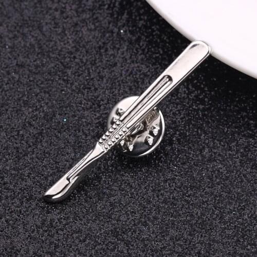 Silver Color Scalpel Pin the Doctor Knife Jewelry Gift for Surgeon/Nurse Medical/Chemistry Jewelry
