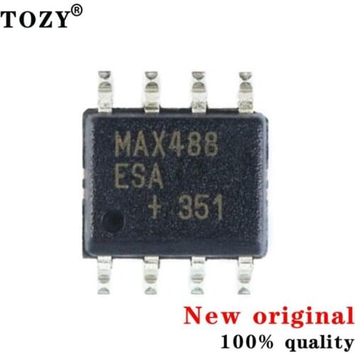 5/10pcs / lot new original Chip max488esa soic-8 RS-422 / RS-485 transceiver