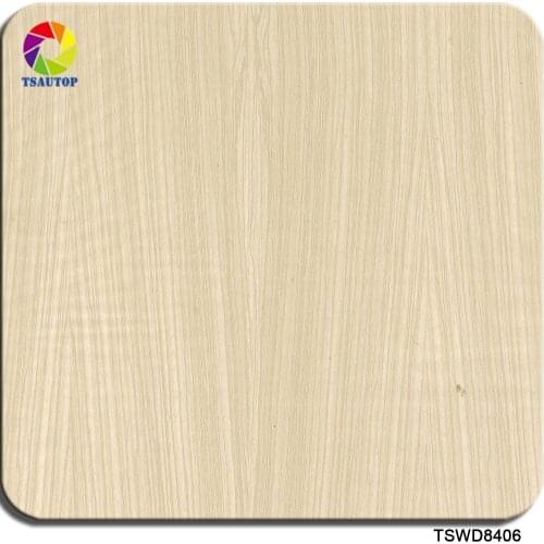TSAUTOP Size 1m x 10m water transfer printing movie wood grain hydro dipping printing film WDF8406