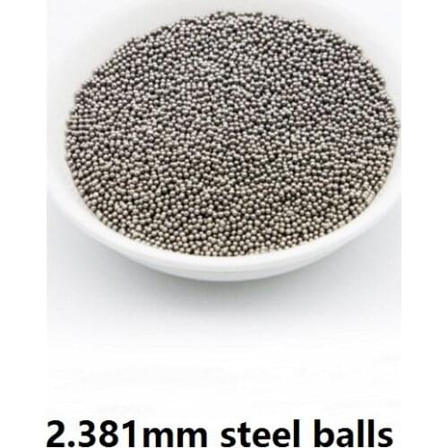 1000pcs/lot Dia 2.381mm 3/32'' bearing steel balls precision high quality 2.381 mm diameter steel ball