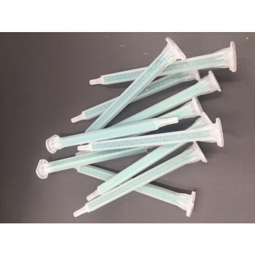 15PCS TZ-F0624L 1:1&2:1 glue mixer mixing mouth nozzle AB glue series squre tube with length 115mm dispensing accessories