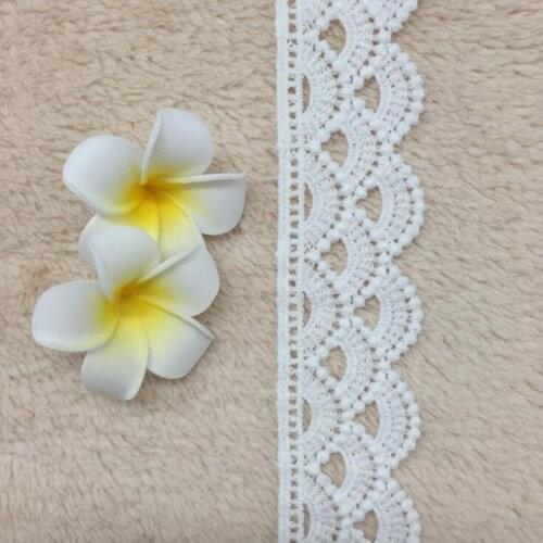 3 Yards Costume Decor Trimming Embroidery Sew DIY Craft Black white Lace Trim