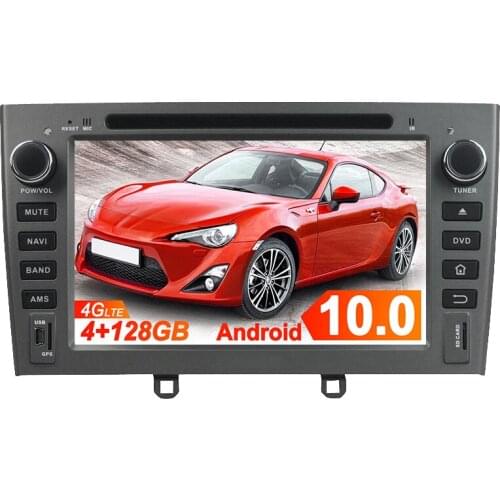 Android 9.0 Car DVD Player GPS Navigation For Peugeot 408 2007-2010 Head Unit Multimedia Player Radio Tape Recorder Auto Stereo
