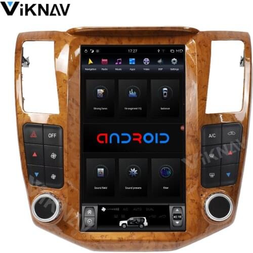 For Lexus RX RX300 RX330 RX350 RX400H 2004 2005 2006 2007 2008 android vertical screen car GPS navi dvd player auto stereo radio