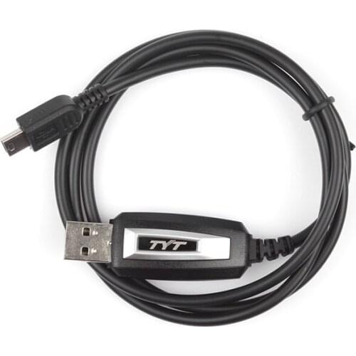 Car radio TYT TH-9000D 10km Walkie talkie professional USB Programming Cable with CD software tranceiver DATE for tyt th-9000D