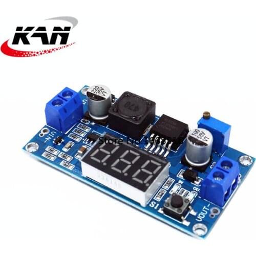 DC-DC XL6009 Digital Boost Step Up Power Supply Module Adjustable 3-32V to 5-55V Step-up Voltage Regulator With LED Voltmeter