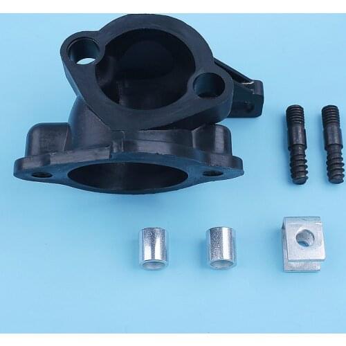 Air Filter Holder Intake Adaptor Mount For Husqvarna 61 66 266 Chainsaw 504358610 5043586-10 Replacement Part
