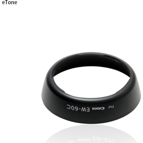 ETone EW-60C Black Petal Lens Hood For Canon EF-S 18-55mm f/3.5-5.6 EF 28-80mm f/3.5-5.6