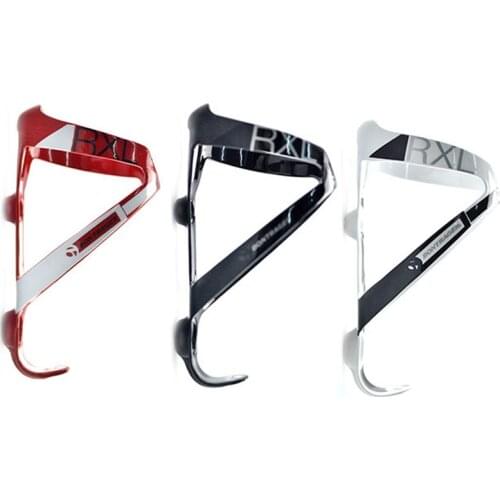 RXL Carbon Fiber Bottle Cage Ultra Light Water Bottle Cage Mountain Road Bike Bottle Cage Red White Black