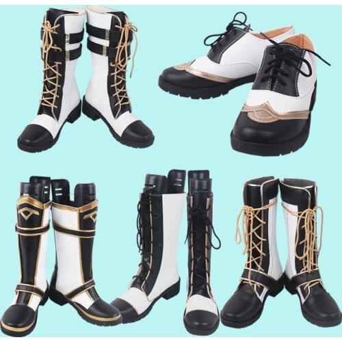 Ensemble Stars Cosplay Shoes Suou Tsukasa Tsukinaga Leo Sena Izumi Sakuma Ritsu Narukami arashi Shoes Boots Costume Props