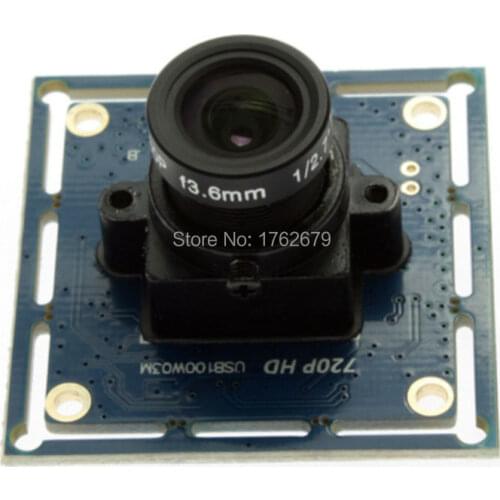 MJPEG YUY2 720P Megapixel UVC Linux Mac Windows Cmos Module Board Android external usb camera