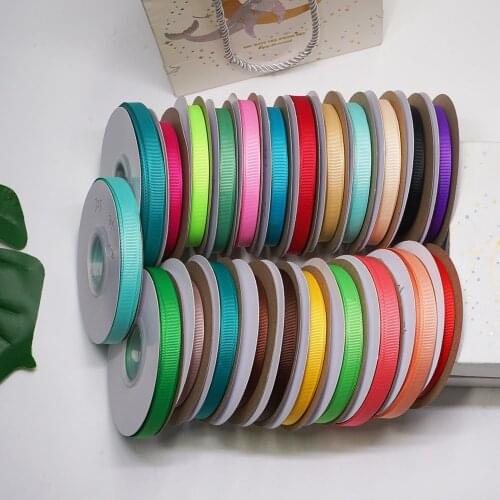Cheap big sale solid colors grosgrain ribbon