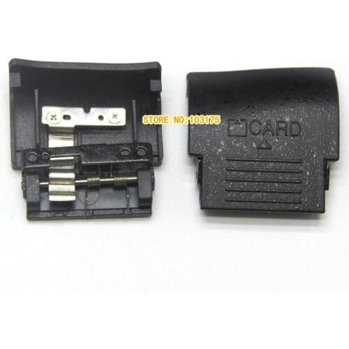 New SD Memory Card Chamber Door Cover For Nikon D90 With Spring and Metal Plate Camera