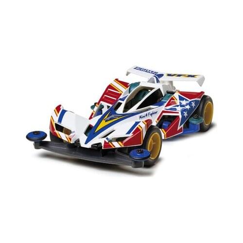Original Tamiya Mini 4WD Racer Model Car Four-wheel Drive Five-star Soldier Merlin Soldier S1 Chassis 19410 Racing-car
