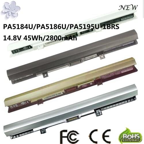 PA5195U-1BRS Laptop Battery for Toshiba Satellite C50 C55 C55D C55T L55 L55D L55T Series PA5184U-1BRS PA5185U-1BRS PA5186U-1BRS