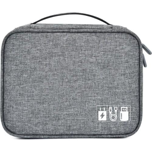 Storage Bag Electronic Travel Accessories Digital Pouch For the Home Office Data Line Storage Pack Charger Box Digital Portable