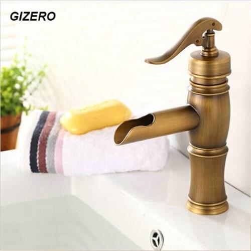 High Quality Bathroom Basin Faucet Antique Finish hot and cold vessel sink basin mixer Bathroom mixer crane ZR165