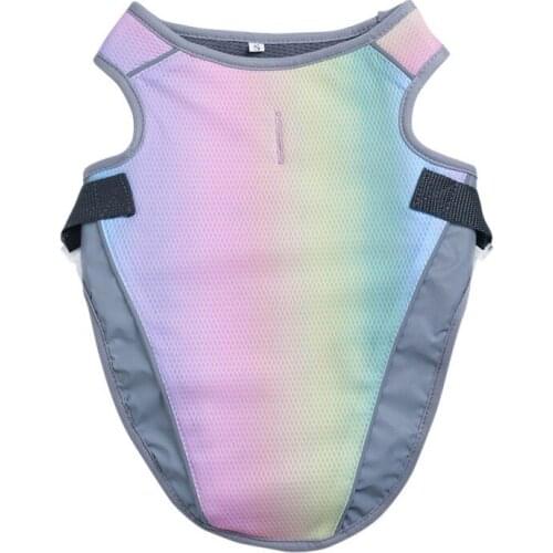 Dog Vests Cooling Down Outdoor Costumes Pets Heat Dissipation Vest Thin Three-Layer Dogs Prevent Heatstroke Clothes