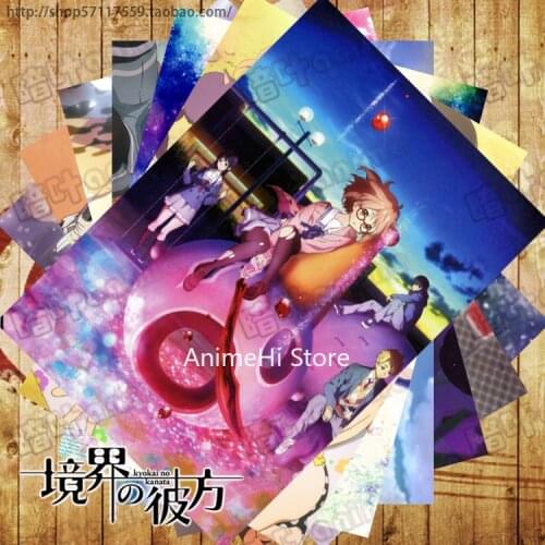 10 pcs/set Anime Beyond the Boundary posters Kuriyama Mirai Nase Mitsuki wall pictures for Colletion A3 42x29CM Stickers
