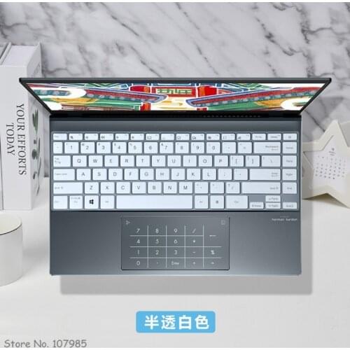 13 13.3" Laptop Tpu Silicone Keyboard Cover Protector For Asus ZenBook 13 U3700J U3700E U3700 UX325 UX325J UX325JA UX 325 JA