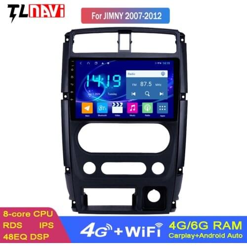 6G RAM 128G ROM Android 10 IPS 9 Inch Gps Navigation Central Multimedia Player Car Radio For 2008-2018 Suzuki Jimny